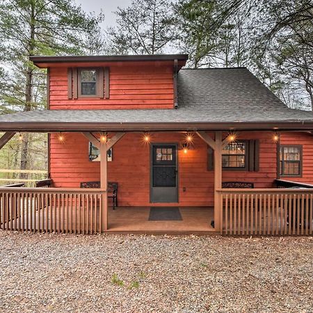 Modern Cabin With Deck In The Blue Ridge Mountains! Blairsville Exterior photo
