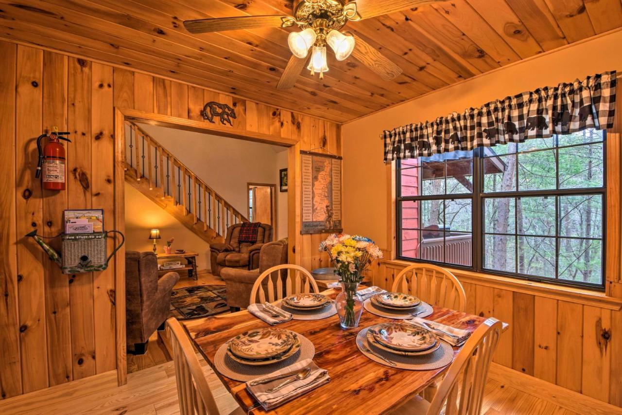 Modern Cabin With Deck In The Blue Ridge Mountains! Blairsville Exterior photo